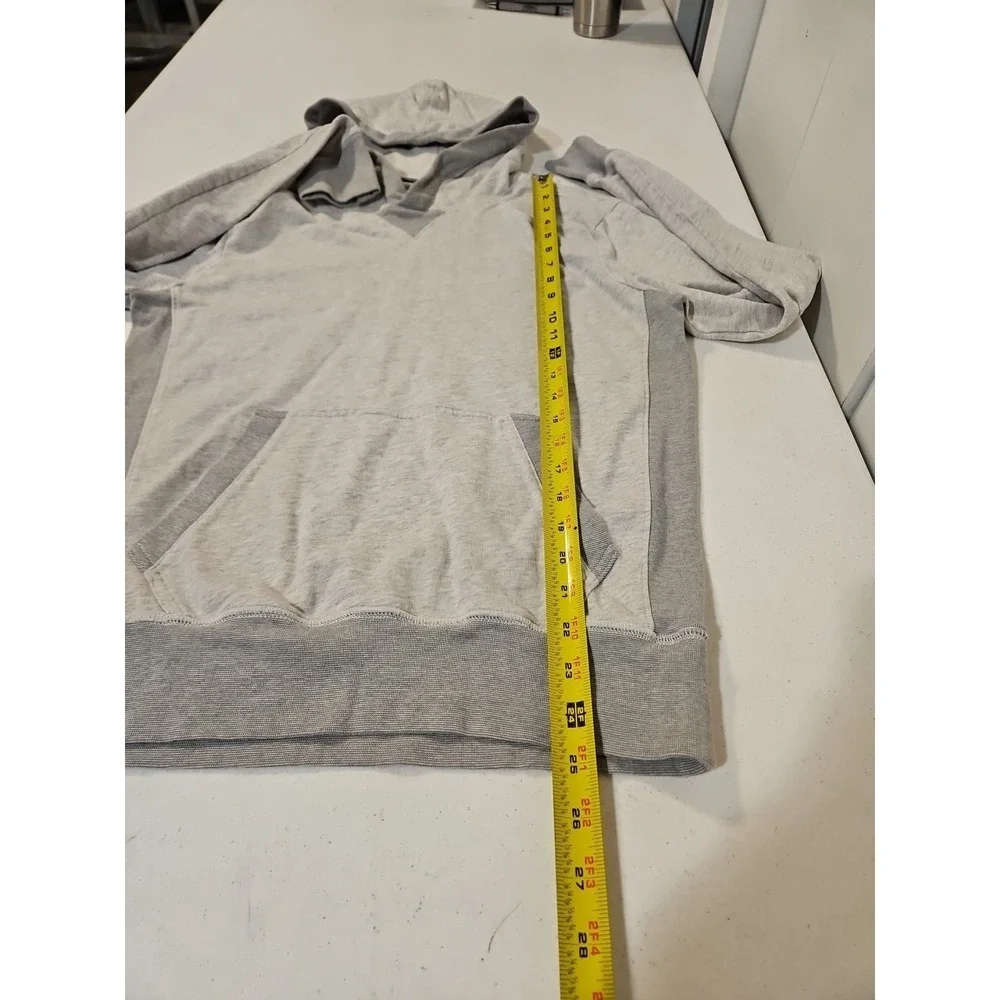 Banana Republic Hoodie Gray Size S Pullover Hoodie Leisure athletic Cotton(A1276